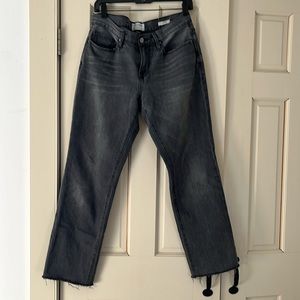 Frame Denim L’Homme Straight Gray/faded Black Jeans